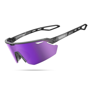 Lamicall 24g Polarized Sports Sunglasses for Men Women - UV400 Protection Sun Glasses Gifts for Running Cycling Baseball