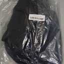 Tomkas Small Dog Cat Sling Carrier Puppy Purse Travel Wrap Soft Crossbody Pet Bag (Black, M - Zip Pocket & Adjust Strap)