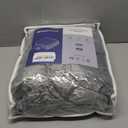 Wapaneus Heated Blanket Electric Throw 62" x 84" Twin Size with 10 Heat Levels and 12 Hours time Settings, Flannel Fast-Heating, ETL Listed, Machine Washable,Light Grey