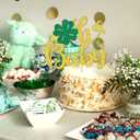 2 x St.Patrick Theme Oh Baby Cake Topper, Baby Shower/Baby Baptism/Gender Reveal Party Decorations Supplies