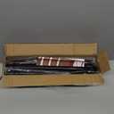 Extra Long Curtain Rods 120-Inch to 170-Inch - 1" Heavy Duty Blackout Drapery Rod, Metal Window Rods for Sliding Glass Doors, Extra Wide Windows, Patio, Porch, Pergola, Farmhouse
