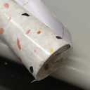 Extra Wide 48"x354.3" Modern Multicolored Terrazzo Contact Paper Marble