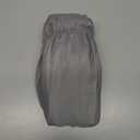 Biscaynebay Wrap Around Bed Skirts for Full & Full XL Beds Extra Long Drop of 25", Silver Grey Adjustable Elastic Dust Ruffles Easy Fit Wrinkle Resistant Silky Luxurious Fabric Machine Washable