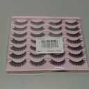 Lashes False Eyelashes Wispy Cat Eye Lash Strips Fake Mink Eyelash Natural Look 14 Pairs Fluffy Demi Wispies Strip Lashes Pack 8-14mm Short Cateye Full Pestaas for Women