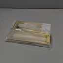 QCAA Solid Brass Mail Slot, with Solid Brass Interior Frame and Solid Brass Back Plate, 8-7/8''X2-7/8, Polished Brass, 1 Pack, Made in Taiwan