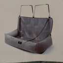 Gearking Car Seat for Large Dogs Under 100 Lbs, Removable Washable Dog Booster Seat with Safety Ties/Storage Pocket, Only for Car Back Seat