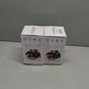 TOPMELON Salad Pod Mason Jar with Side Open, Portable Salad Container, Salad Jar with Dressing Cup, Suitable for Work, Outdoor, Travel (2PCS)