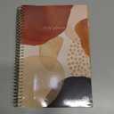 bloom daily planners UNDATED Weekly & Monthly Calendar Planner - Start Anytime (5.5 x 8.25) - Earthy Abstract, Blue