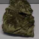 Exclusivo Mezcla Fleece Throw XL Blanket for Couch, Sofa, Super Soft and Warm Olive Green Blankets, All Season, Cozy, Plush, Lightweight, 50x70 Inches