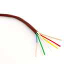 Thermostat Wire 18/6 18 Gauge 6 Conductor ETL 18-6 50 Feet Brown (18-6 Brown, 50Feet)