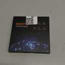 RG6 Coaxial Cable, 3FT 6FT 10FT 15FT 25FT 50FT 100FT Coax Cable Cord with Gold F-Type Connector, High Speed Internet, Digital TV Aerial for HDTV, Satellite, Antenna, Modem with Extender- 1.5ft (Black)