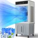 Portable Air Conditioner, 3 in 1 Evaporative Swamp Air Cooler,