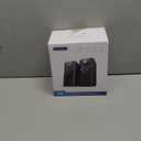 LENRUE Computer Speakers for Desktop PC with Easy Knob, Clear Powerful Sound, Touch Lights, Plug and Play for Computer Desktop PC, Monitors, Laptop (USB & AUX)