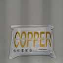 Copper Knee Braces with Strap for Knee Pain Women and Men(2 Pack), Knee Compression Sleeve for Arthritis, ACL, Meniscus Tear, Joint Pain Relief, Knee Support for Working, Running, Weightlifting(M)