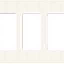 Lutron Claro 3 Gang Wall Plate for Decorator/Rocker Switches, Gloss, White (CW-3-WH-12PK) (12-Pack) CW-3-WH-12PK
