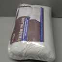 ROYALE LINENS 12 X 18 Pillow Insert - Down Alternative Throw Pillows Insert - Rectangle Pillow Pack of 1 White - Bed & Couch Pillows - Inner Cushion for Bed, Cushion for Living Room - Shams Stuffer