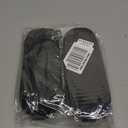 Set of 2 Soft Office Chair Arm Covers Memory Foam, Elbow Support Wheelchair Armrest Pads, Chair Arm Rest Pads Cushions for Computer Gaming Desk Chairs Forearms Pressure Relief, Black