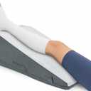 Ganondorf Leg Elevation Pillow, Premium Foam Leg Support Adjustable Wedge Pillow Relieves Joint Pain After Surgery Ergonomic Curve for Leg Support Promote Blood Circulation Single Leg