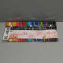 Caliart 34 Double Tip Brush Pens Art Markers, Artist Fine & Brush Pen Coloring Markers for Adult Book Cards Drawing Craft Kit Teacher Office Supplies