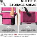 Stadium Seat with Back Support, Bleacher Chair with Back & Cushion