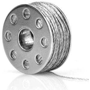 316L Conductive Sewing Thread Stainless Thin Conductive for Gloves Metal Thread Reflective Thread-3 Ply 9m/29.5ft 9/m