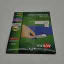 Avery Extra Large File Folder Labels, Removable Adhesive, Matte White, 15/16" x 3-7/16", 450 Labels (8425)