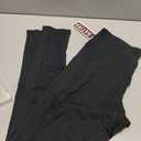 SATINA High Waisted Leggings for Women - Comfortable and Stretchy in Versatile Sizes and Colors (One Size Plus, Black)