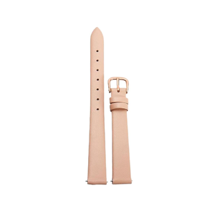 1302 Ultra-Thin Calfskin Leather Watch Strap for Women 12-22mm