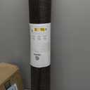 Color&Geometry Ultra-Thin Indoor Door Mat, 26"x47" Low-Profile Non-Slip Entryway Rug with Modern Geometric Texture, Washable Doormat for Entrance, Front Doors, Brown(Rolled-up NO Creases)