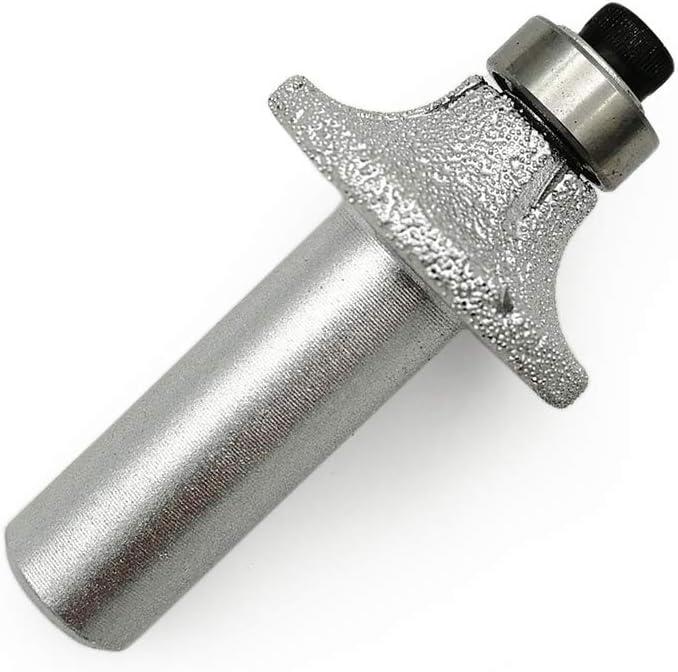 SHDIATOOL Round-Over Router Bits 08MM Radius Corner Rounding Edge-Forming Marble Granite Quartz Stone 1/2-Inch Shank SHDIATOOL Round-Over Router Bits 08MM Radius Corner Rounding Edge-Forming Marble Granite Quartz Stone 1/2-Inch Shank
