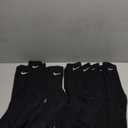 Nike Unisex Adult Everyday Cushioned Training Ankle Socks (6-Pack) (Black/White)