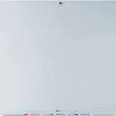 Audio-Visual Direct Magnetic White Glass Dry-Erase Board Set - 6' x 3' - Includes Magnets, Hardware & Marker Tray (Standard)