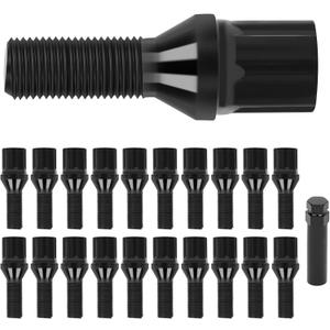 SCITOO 20Pcs M12x1.25 Wheel Lug Bolts 12x1.25 Lug Nut Bolts Shank Length 28mm with 2 Key Fit for Jeep for Cherokee for Renegade,for Fiat 500X 500L,for Chrysler 200,for Dodge Dart,for Alfa Romeo 4C SCITOO 20Pcs M12x1.25 Wheel Lug Bolts 12x1.25 Lug Nut Bolts Shank Length 28mm with 2 Key Fit for Jeep for Cherokee for Renegade,for Fiat 500X 500L,for Chrysler 200,for Dodge Dart,for Alfa Romeo 4C