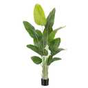 Lifelike Bird of Paradise Artificial Plant,6ft Faux Banana Leaf Tree with 13 Trunks - Perfect Indoor Silk Floor Plant for Home Decor in Living Room, Office, and Bedroom 1Pack