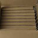 CRUGLA 10x10x10 Shipping Boxes 15 Pack, Brown Corrugated Cardboard Boxes with Side-Lock and Pre-Applied Double-Sided Tape, Easy Assemble Packing Mailer Boxes for Small Business Shipping