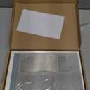 12 Pack A4 Paper Frames for Kids Drawing, White Cardboard Picture Frame with PVC Film, Display 8.5x11