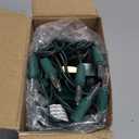 100-Count Cool White LED Christmas String Lights, 35 Ft Green Wire, UL Certified Connectable, Mini Xmas Lights Outdoor or Indoor (Cool White)