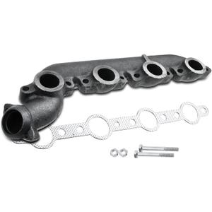 A-Premium Left Exhaust Manifold with Gasket Kit Compatible with Ford F-250 F-350 F-450 F-550 Super Duty 1999-2003 Excursion 2000-2003 V8 7.3L