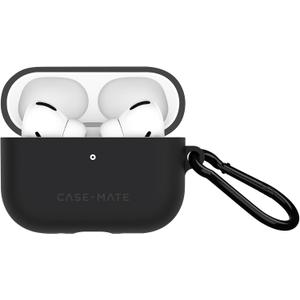 Case-Mate AirPods Pro 3 Case w/Black Carabiner [Wireless Charging Compatible] - Tough Black Case for AirPods Pro 3 [Front LED Visible] - Anti Scratch, Shockproof Cover