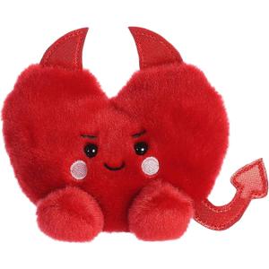 Aurora Adorable Palm Pals Klaus Heart Stuffed Animal - Pocket-Sized Play - Collectable Fun - Red 5 Inches