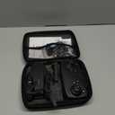 ikaufen E99 Drone Single camera,No Screen Control Camera for Adults RC Drone With 480P Dual Camera WiFi FPV Foldable Quadcopter Aircraft +1 Battery (E99 No Screen Control Black)