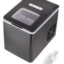 EUHOMY Nugget Ice Maker Countertop, Ready in 8 Mins, Self-Cleaning, 34lbs/24H Portable Ice Maker Machine with Ice Scoop & Basket, Sonic Ice Makers with Chewable Pellet Ice for Home/Party/RV/Camping