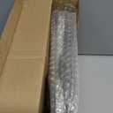 Christmas Decorations - Christmas Decor - Silver Glass Rhinestone Bow Tree Topper - Xmas Holiday Tree Top Decoration for Indoor Outdoor Home Room Party