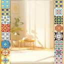 Mosaic Mirror 24x32 inch Mexican Talavera Mirror, Aluminum Frame Bathroom Mirror for Wall, Moroccan Spanish Mediterranean Mirror for Entryway, Bathroom, Vanity, Living Room