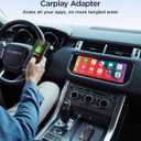 Wireless CarPlay Adapter for Apple iPhone (2025 Upgraded),Converts Wired to Carplay Wireless Adapter,Instant Connectivity,Compatible with Cars from 2017 & for iOS 10+