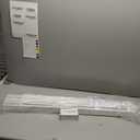 DEZ FURNISHINGS Cordless 2" Faux Wood Blind, 40"W x 48"H, White