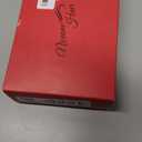 Niceone Hair 18 Inch Dark Brown Wig for Women, Middle Part Medium Length Wavy Synthetic Hair Wig, Upgraded Strands Natural Hairline Design for Daily Party Halloween(Dark Brown,18 Inch)