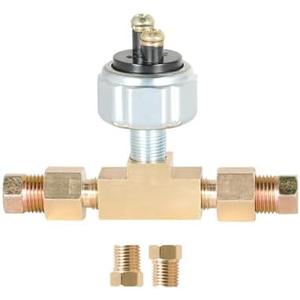 TJHSM Universal Hydraulic Brake Light Switch in Line Brake Light Switch