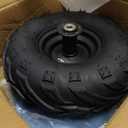 Mini Bike Wheels and Tires 145x70-6 V-Tread Rear Wheel Assembly Kit, Go Kart Mini Bike ATV Tires, CT100