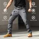 AUTIWITUA Men's Tactical Pants Water Resistant Flex Ripstop Cargo Pants Lightweight Hiking Pants with Multi Pockets(No Belt) (XXL)